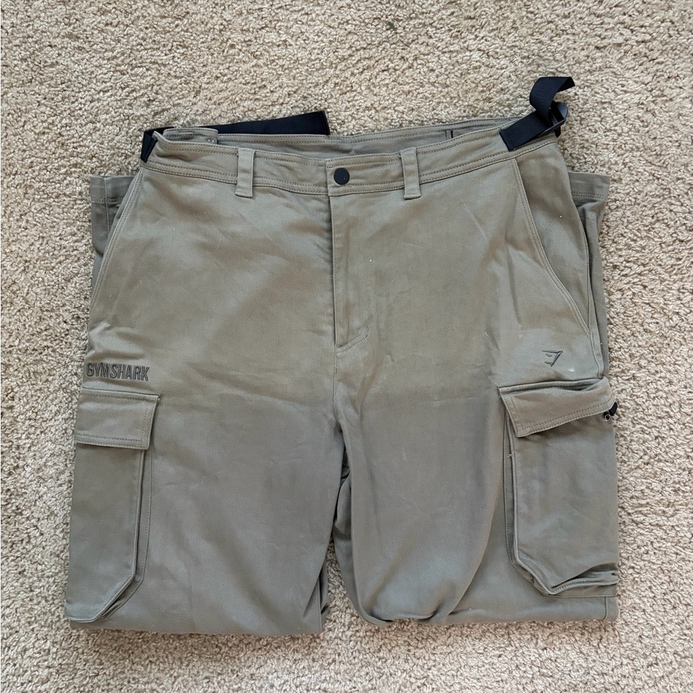 Gymshark Olive Green Utility Cargo Pants